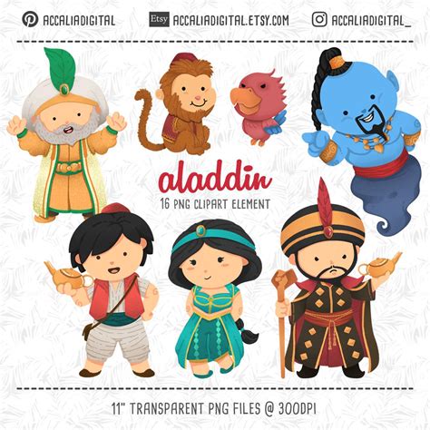 aladdin stickers|aladdin clip art.